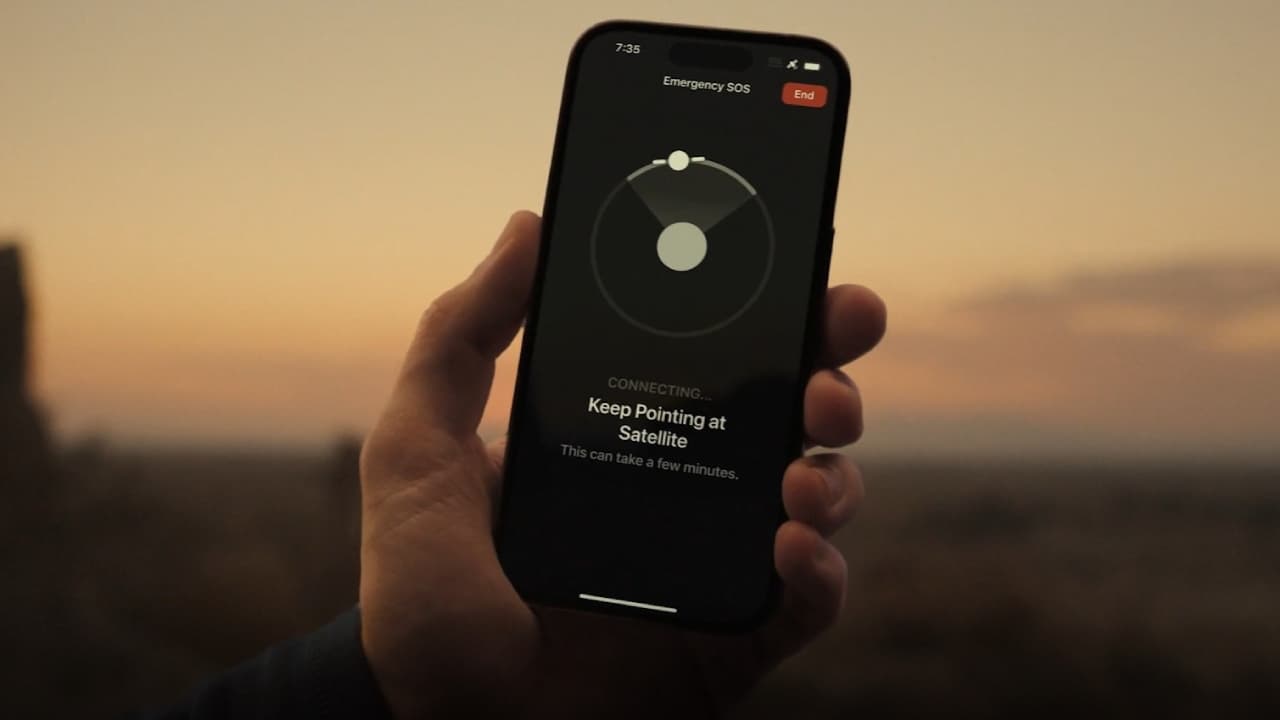 Funguje to! Satelitní připojení v iPhonu 14 zachránilo muže uvízlého na Aljašce