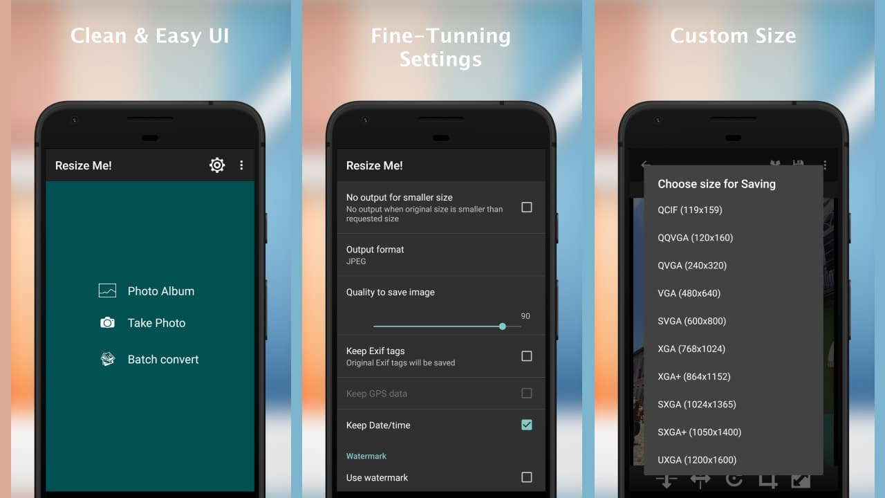 Resize Me! Pro - Photo resizer