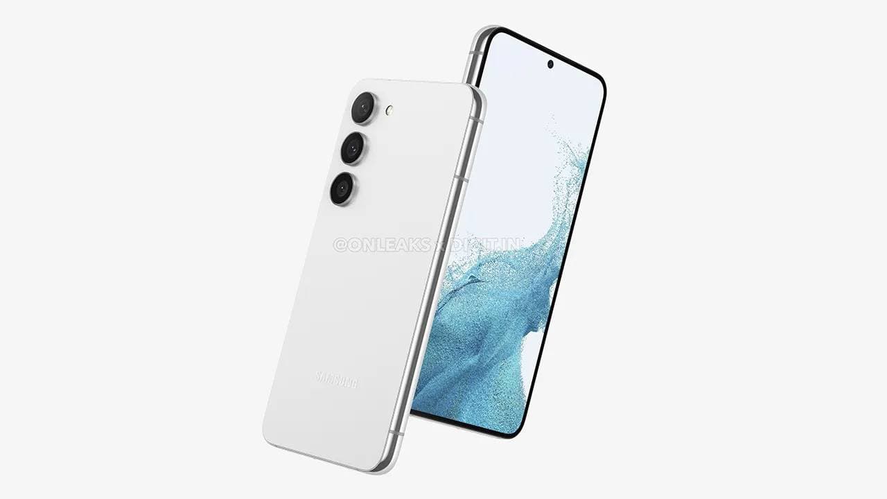 Uniklý render Samsungu Galaxy S23