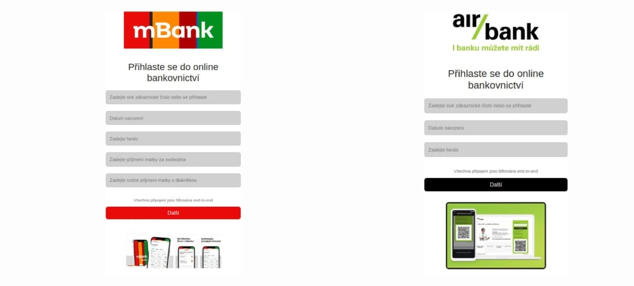 Bacha na podvodné internetové bankovnictví