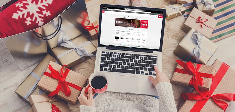 Vybírání dárků přes e-shop