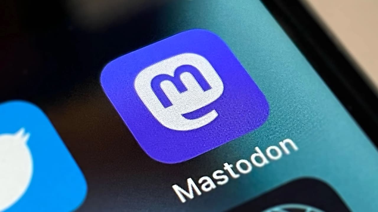 Aplikace Mastodon v telefonu