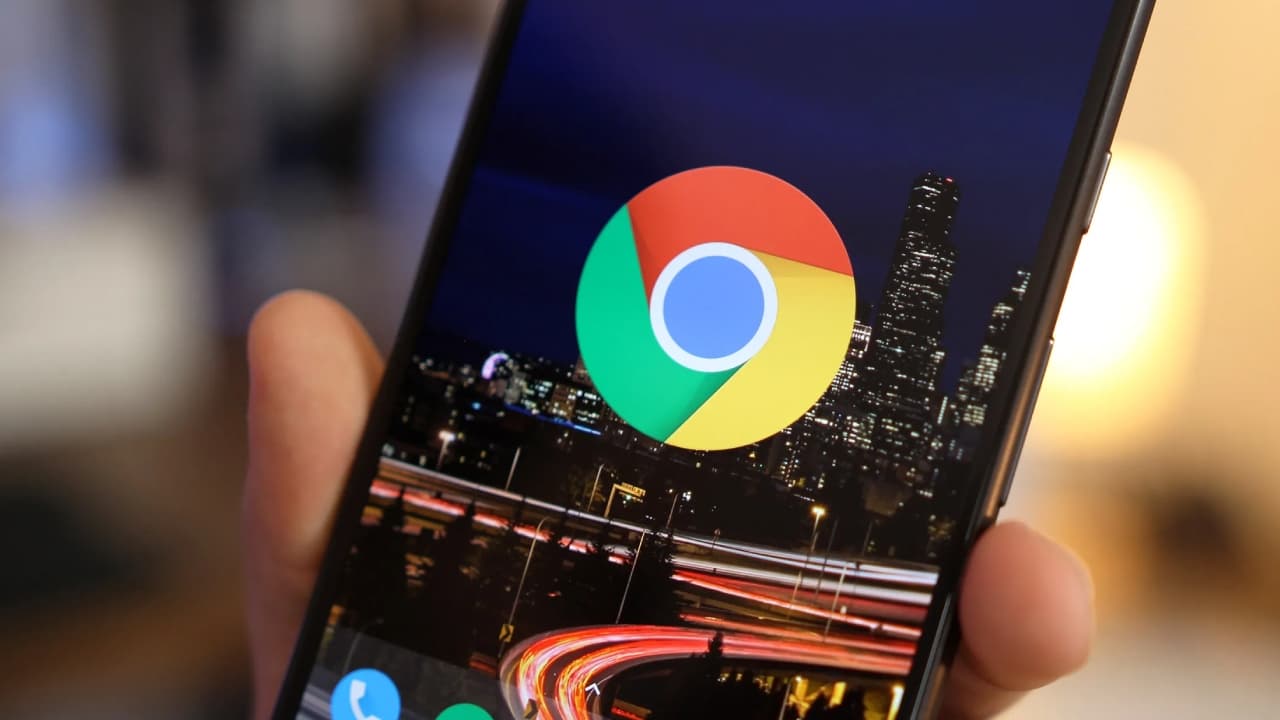 Google Chrome na telefonu