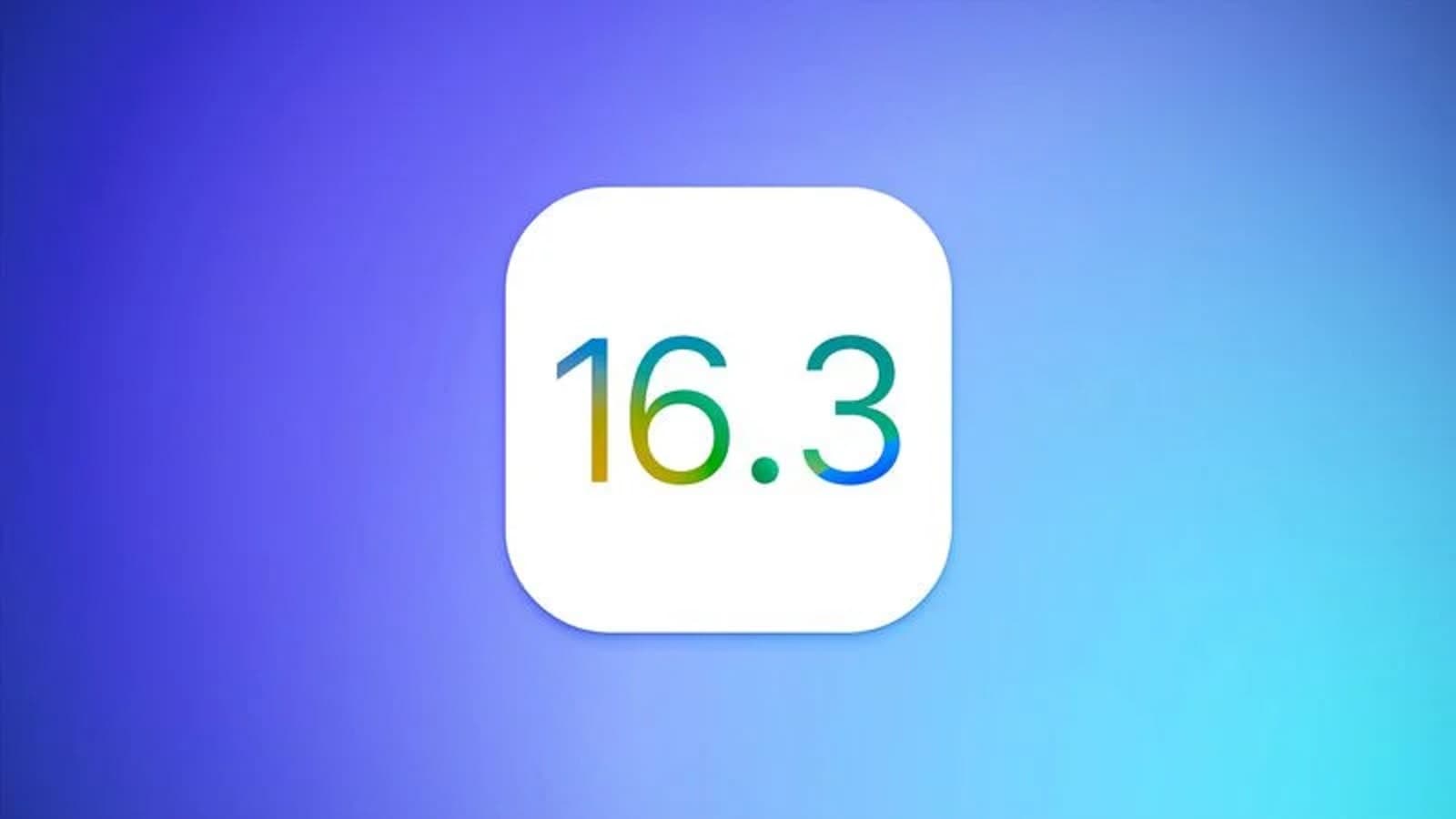 Apple vydal iOS 16.3