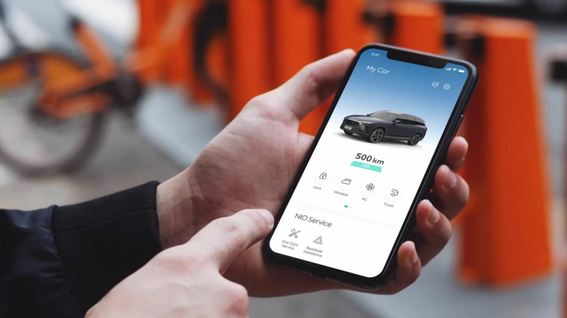 Žádná Tesla, ale Nio. Výrobce elektromobilů již brzy představí vlastní smartphone