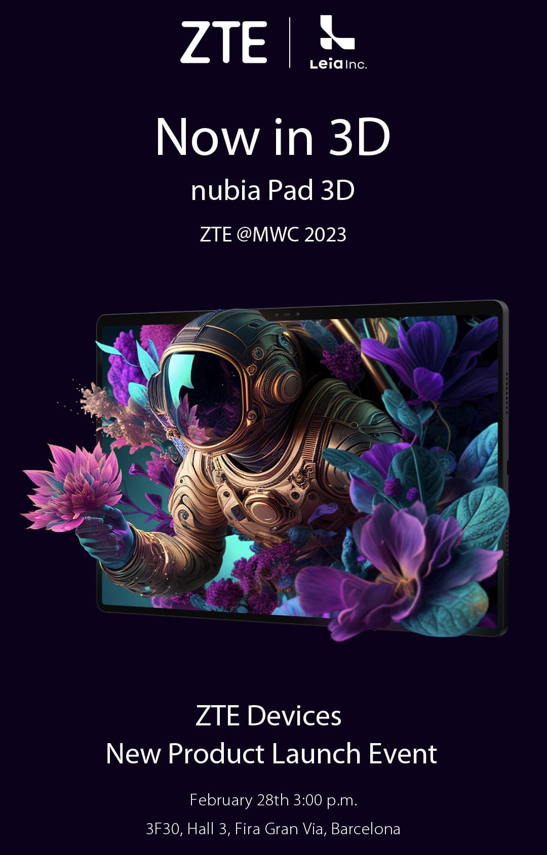 Nubia Pad 3D