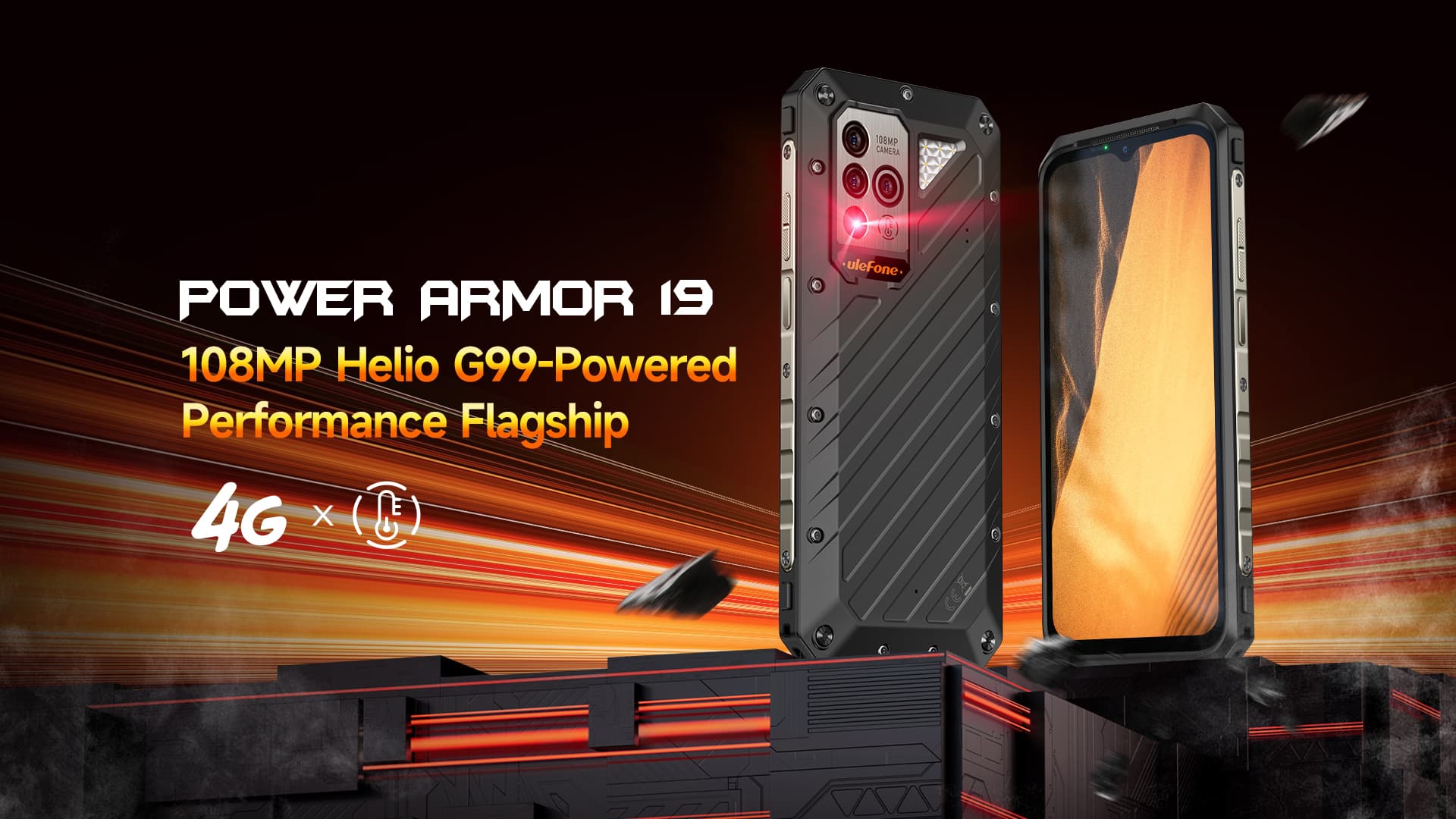 Nezničitelný telefon za pár korun? Ulefone Power Armor 19 bude ideální volbou