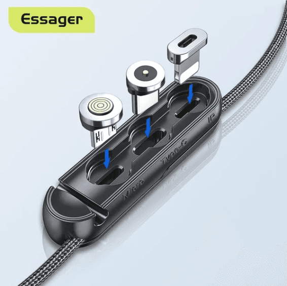 Kabel s magnety