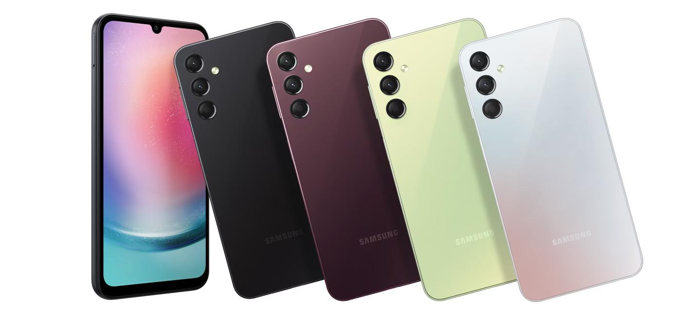 Samsung propálil vizáž modelu Galaxy A24