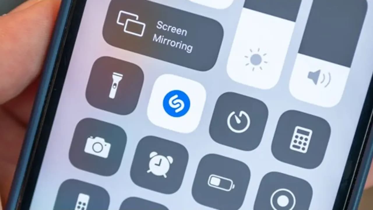 Shazam v iPhonu