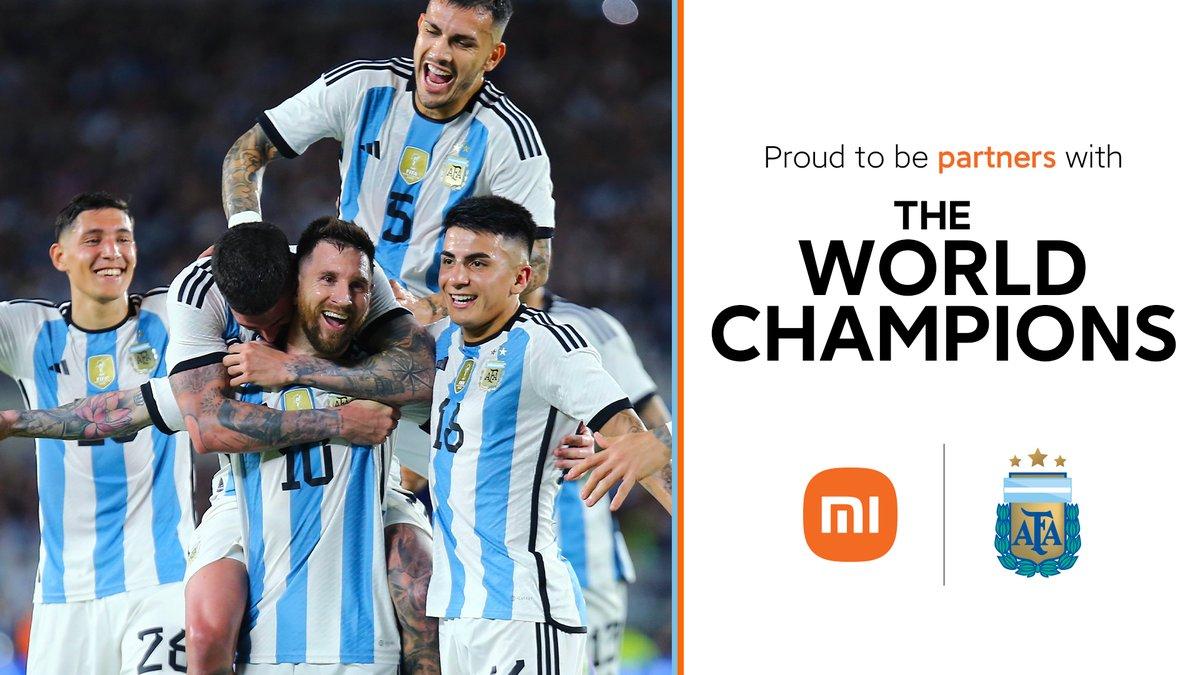 Xiaomi začíná sponzorovat Argentinu