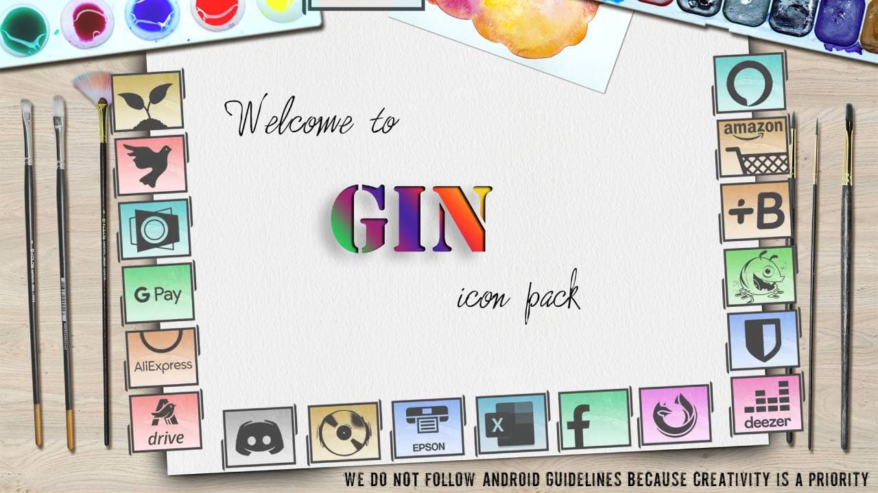 GIN Icon Pack - Get It Now