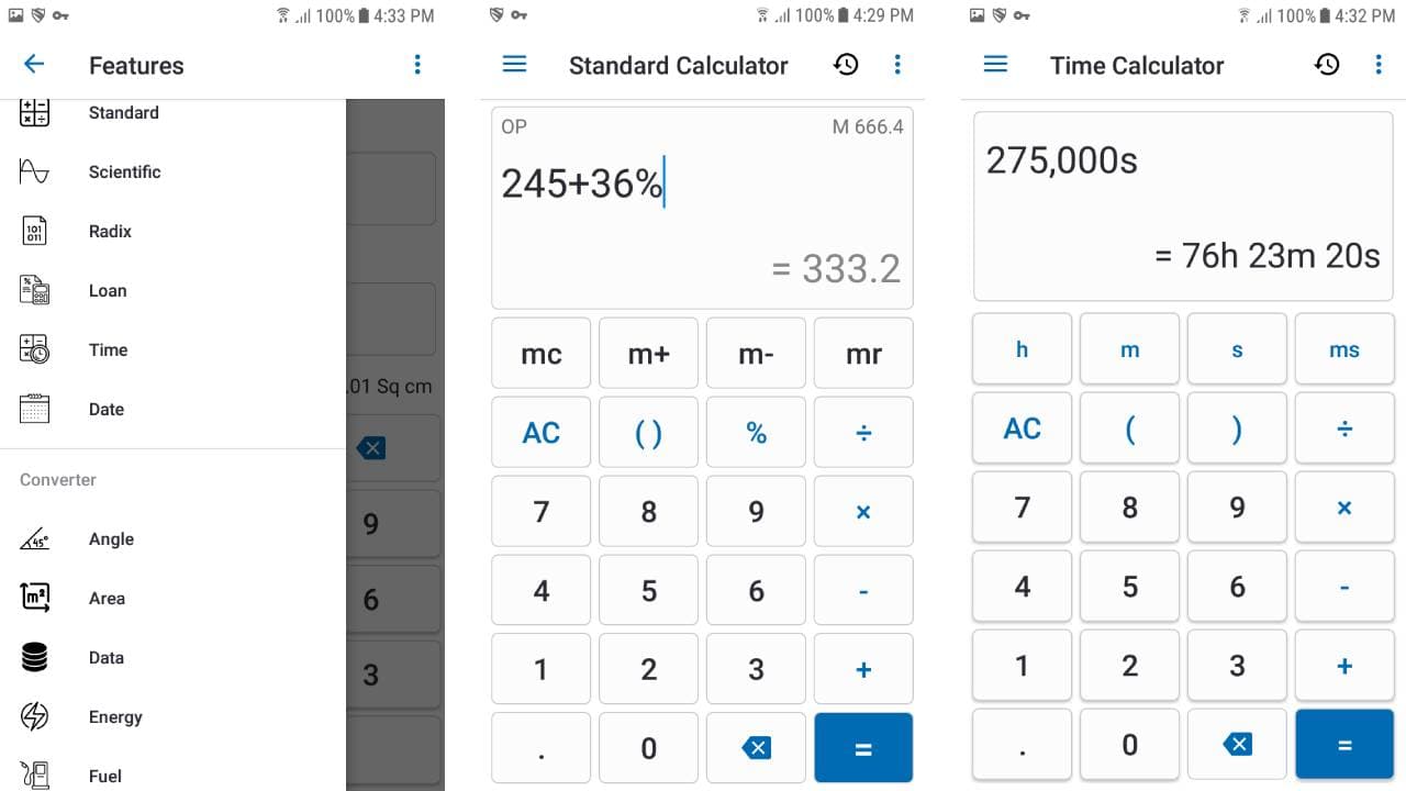 NT Calculator - Extensive Calc