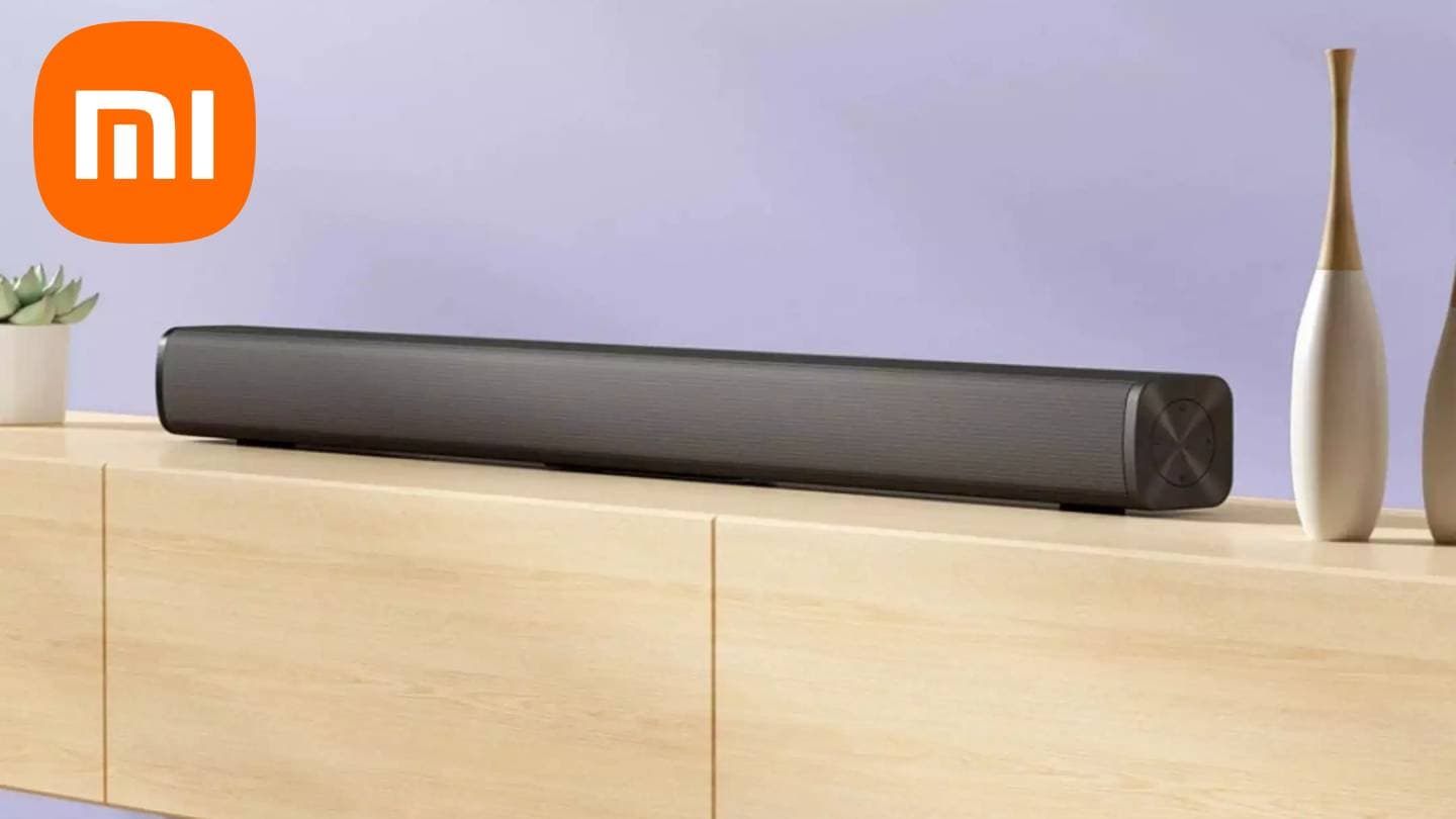 Soundbar od Xiaomi za 979 Kč. Jde o bestseller, který nechcete minout