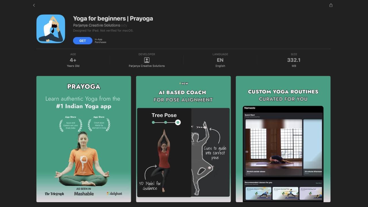 Yoga for beginners | Prayoga 