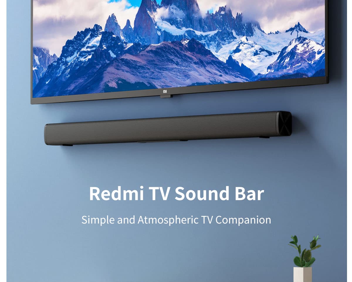 Redmi Soundbar MDZ-34-DA lze připevnit i na zeď