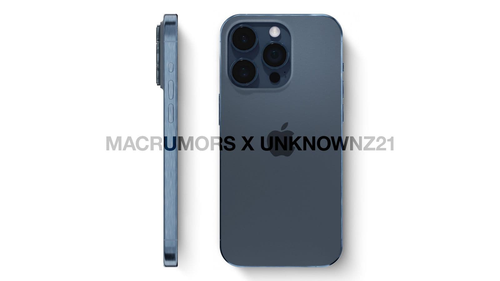 iPhone 15 Pro v modré
