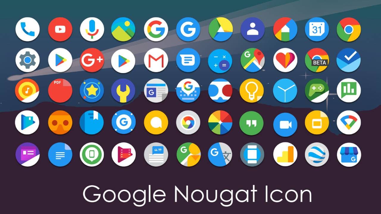 Pixel Nougat - Icon Pack