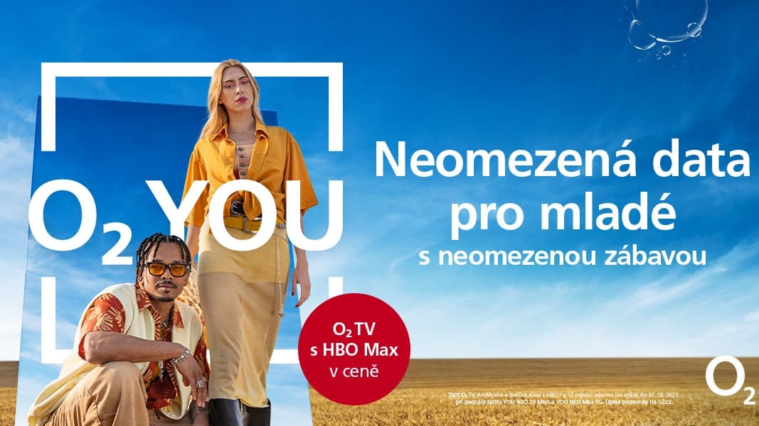 Nové neomezené tarify u O2. Ten nejlevnější vyjde na 299 korun měsíčně