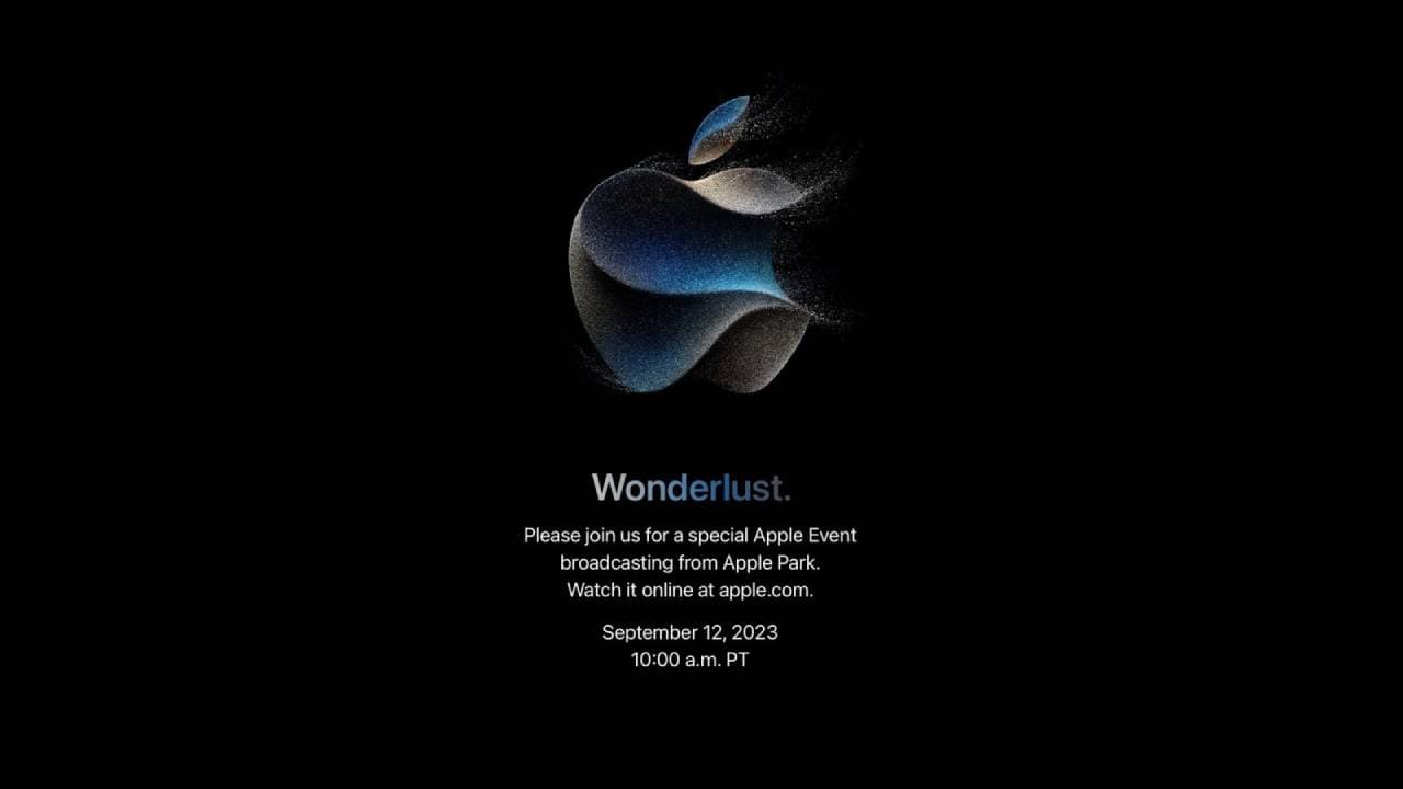 Pozvánka na akci Apple Wonderlust