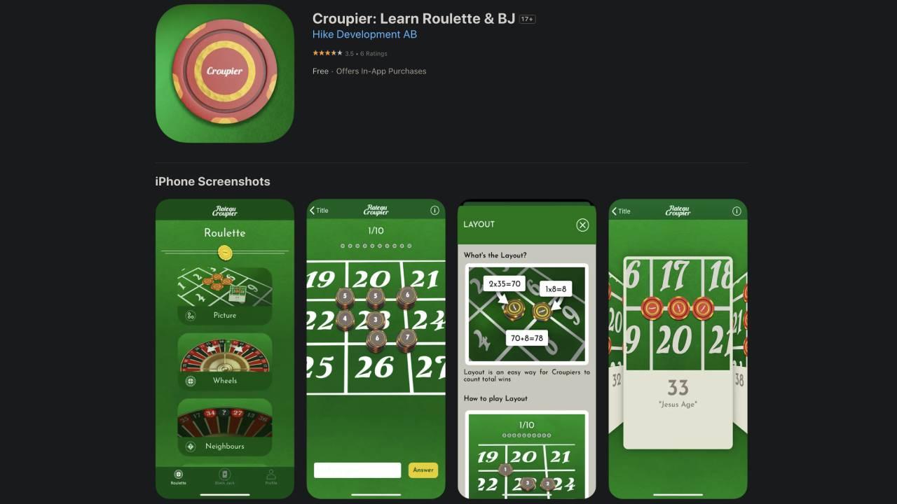 Croupier: Learn Roulette & BJ 