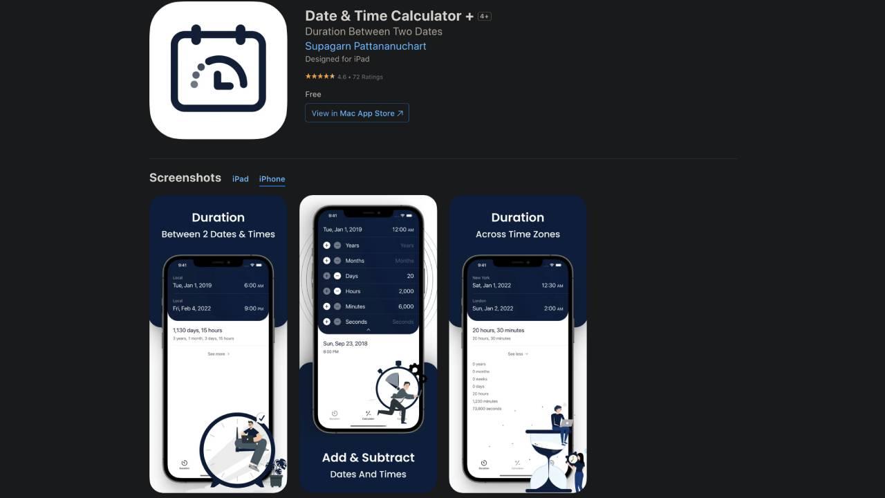 Date & Time Calculator + 