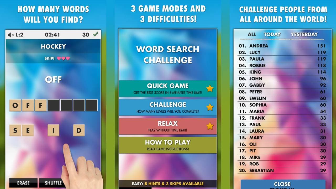 Word Search Challenge PRO