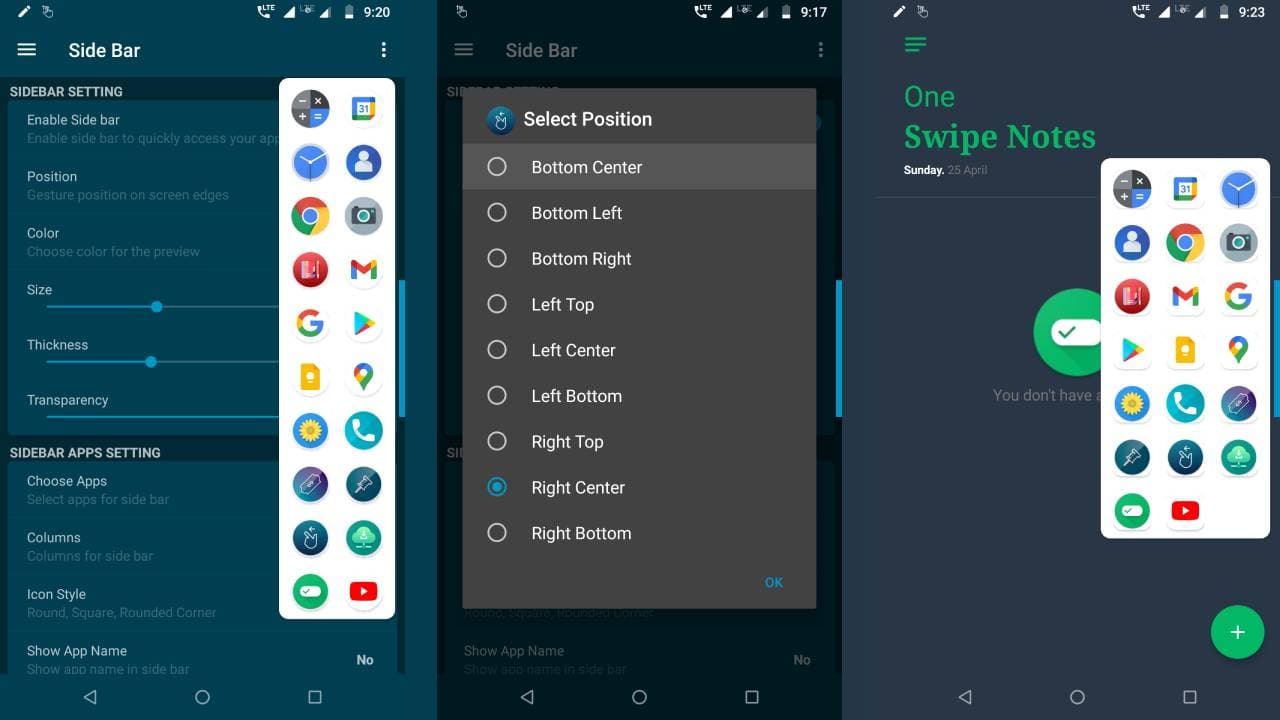 Edge Side Bar - App Shortcuts