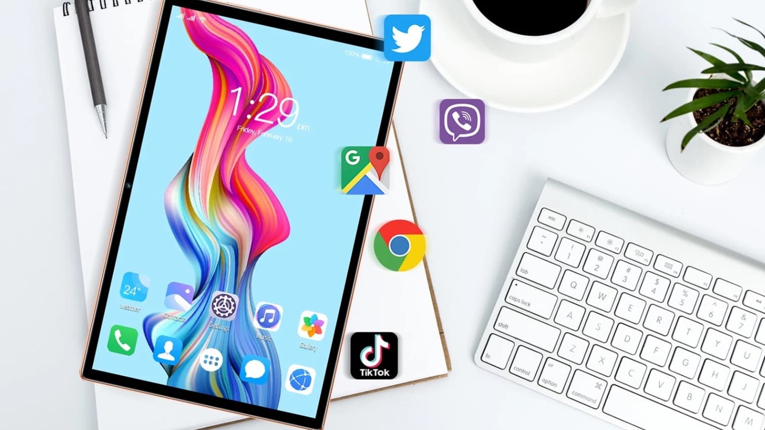 Tablet je vhodný jak pro zábavu, tak práci