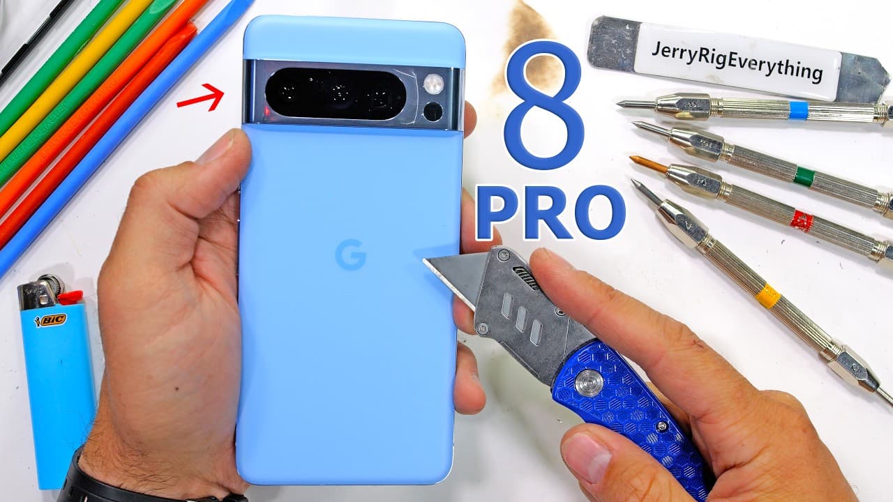 Kam se hrabe Apple! Google Pixel 8 Pro zazářil v těžkém testu odolnosti