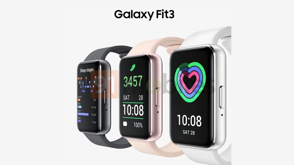 Tři barevné varianty a větší displej. Takto vypadá Samsung Galaxy Fit 3