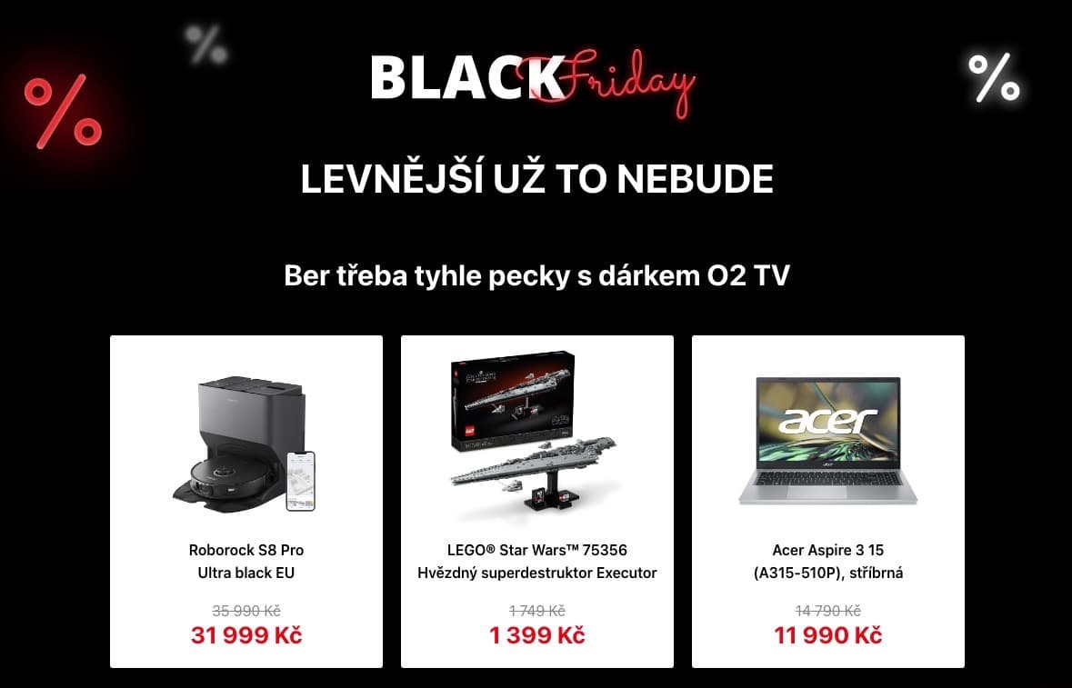 CZC spouští Black Friday a má zajímavé slevy