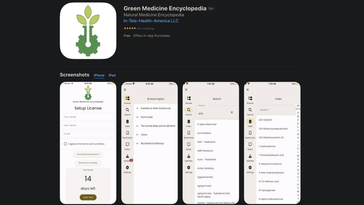 Green Medicine Encyclopedia 