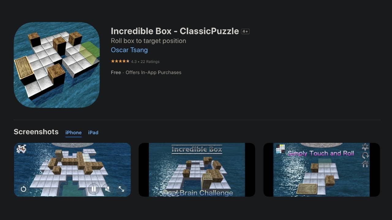 Incredible Box - ClassicPuzzle 