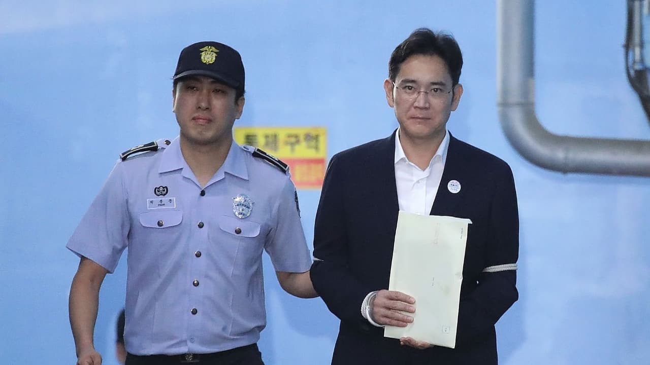 Další skandál šéfa Samsungu