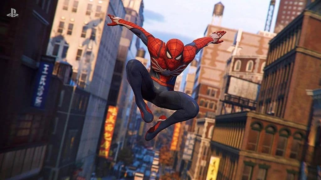 SpiderMan na PS4