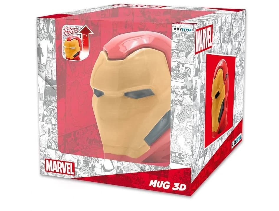 Abysse Marvel Mug Iron Man 3D