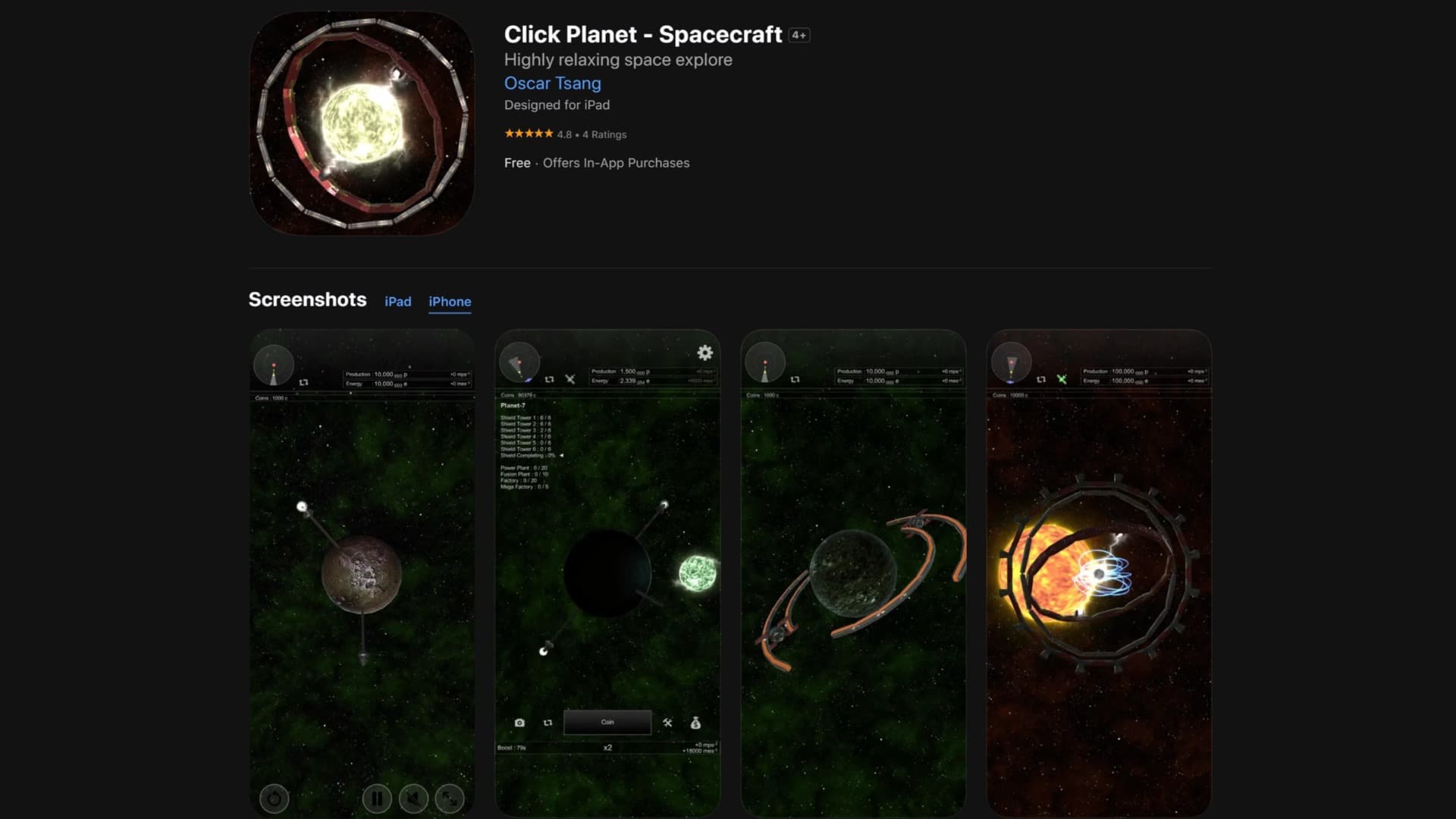 Click Planet - Spacecraft