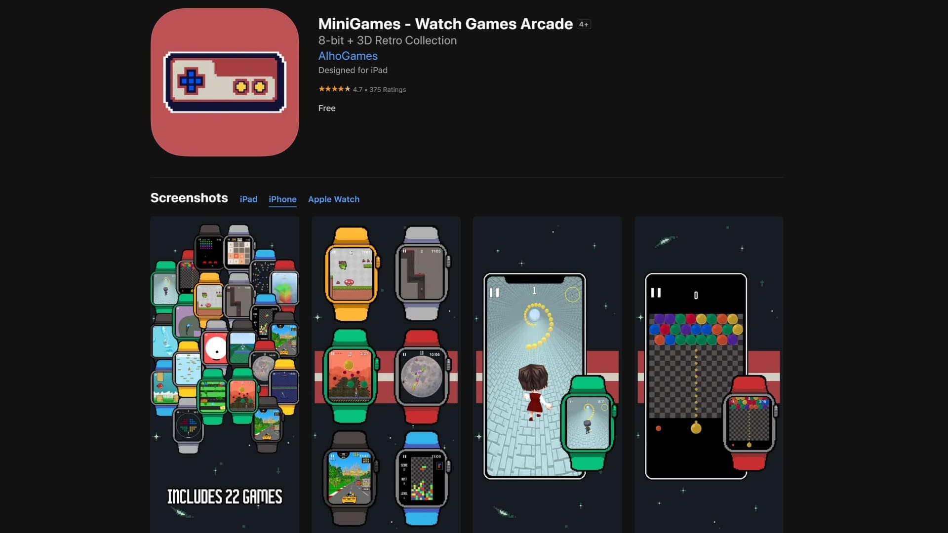 MiniGames - Watch Games Arcade