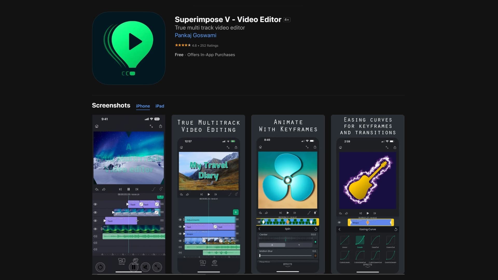 Superimpose V - Video Editor