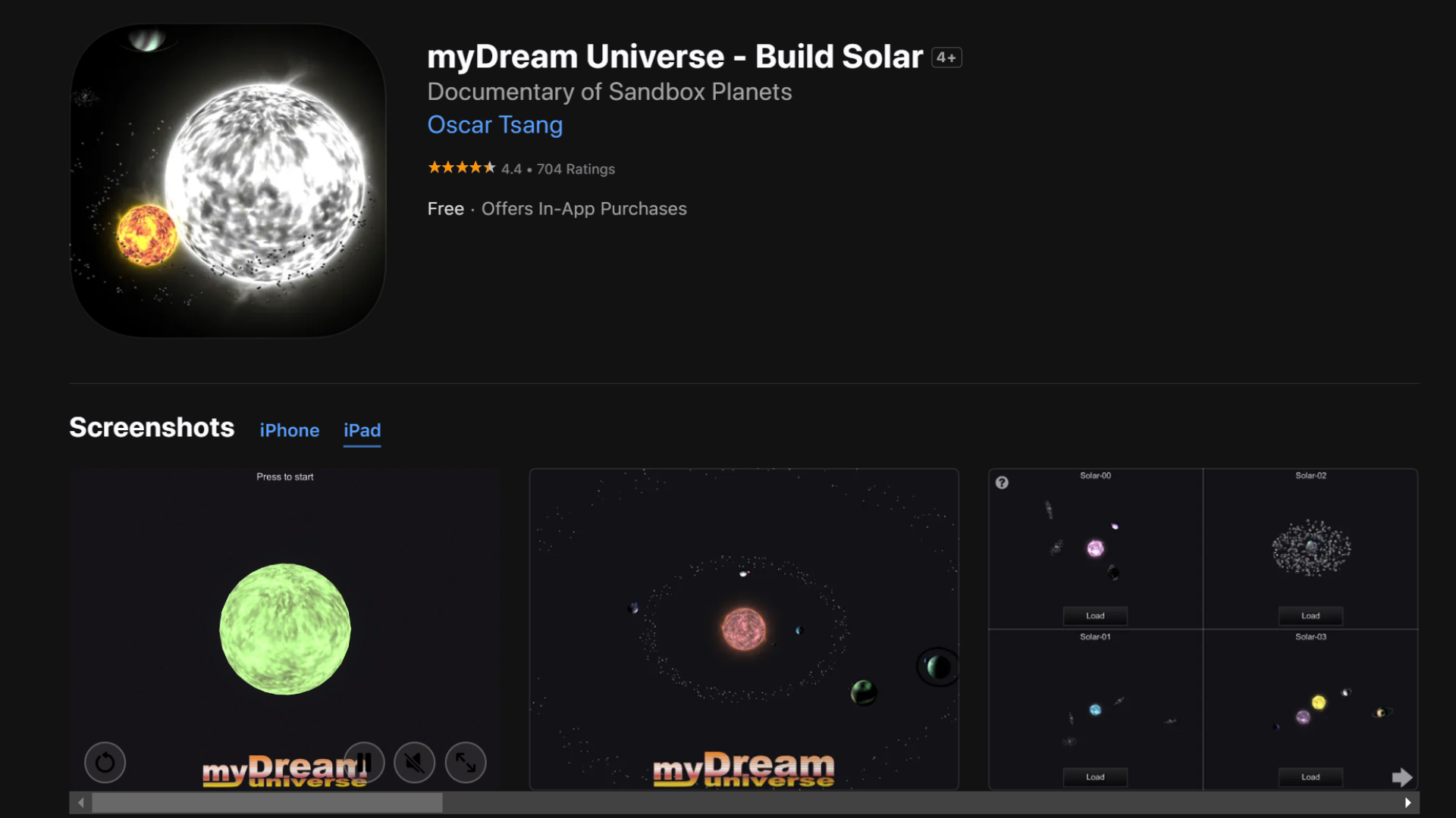 myDream Universe - Build Solar