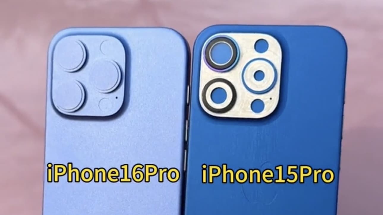 Makety iPhonů pro porovnání