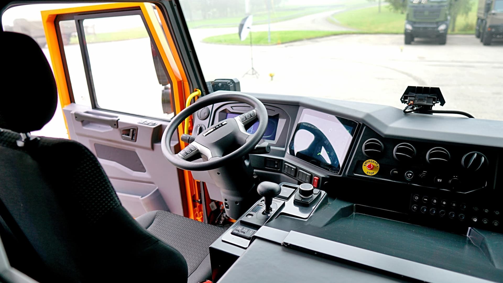 Interiér prototypu autonomního vozu Tatra Force | foto: Tatra Trucks