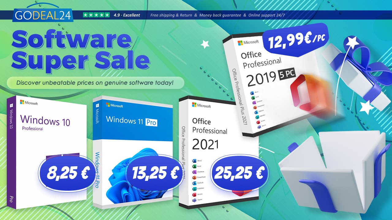 Super výprodej softwaru: Získejte licenci pro doživotní Microsoft office za pouhých 15,05 € na PC