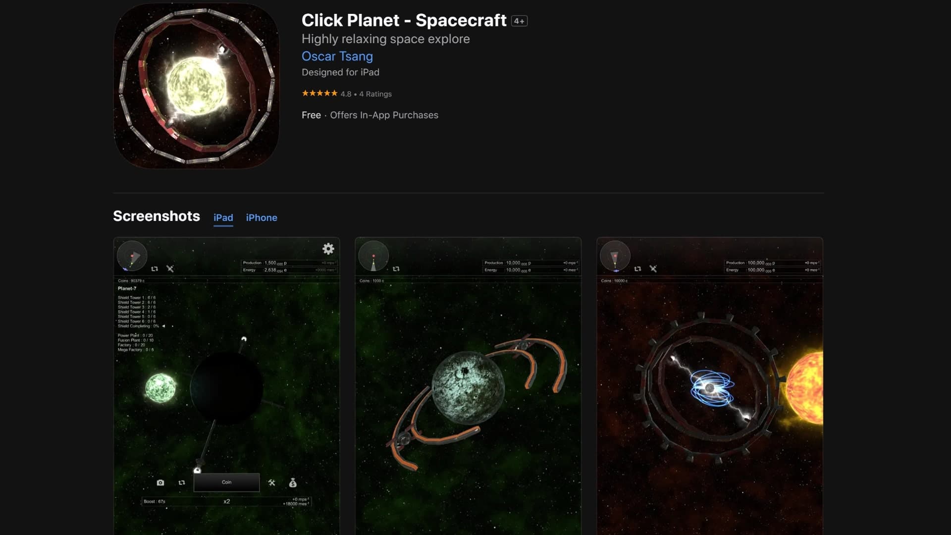 Click Planet - Spacecraft