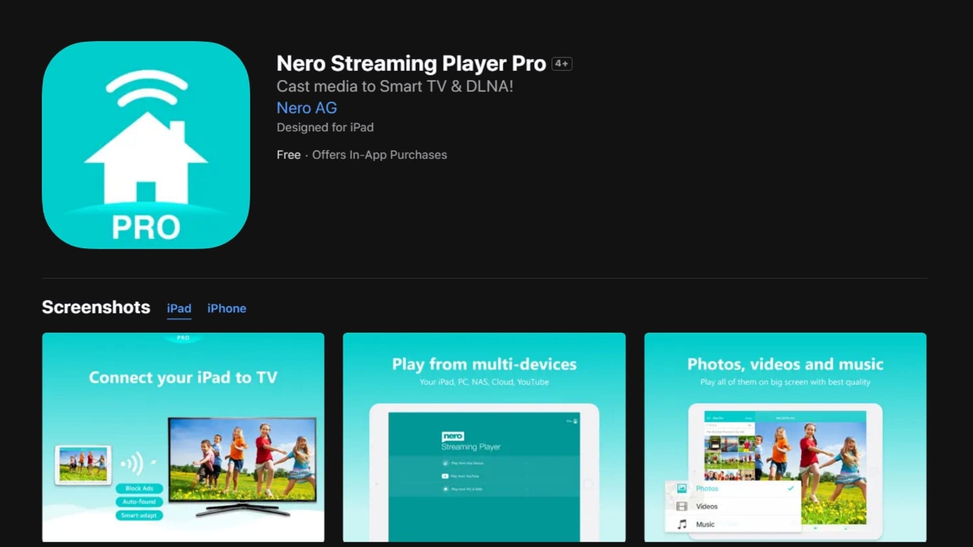 Nero Streaming Player Pro