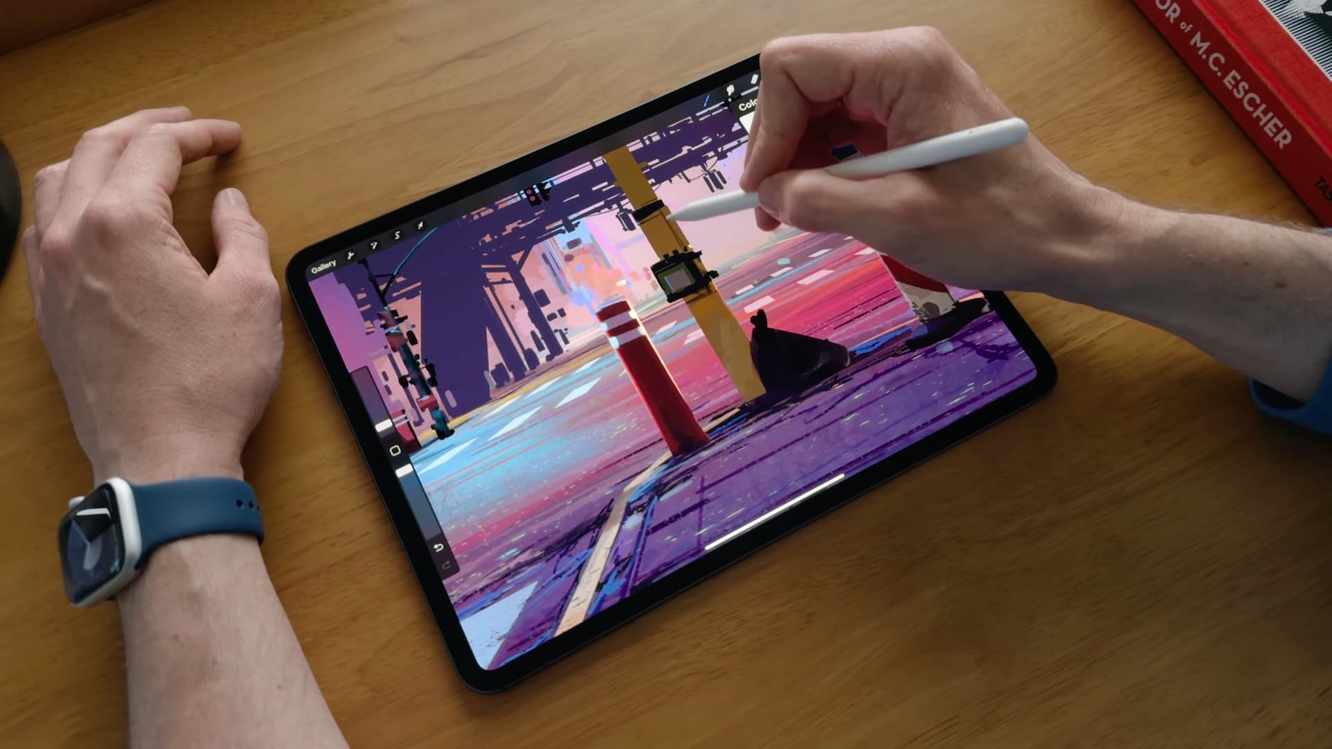 Apple představuje stylus Pencil Pro. Nabízí haptickou odezvu a nová gesta