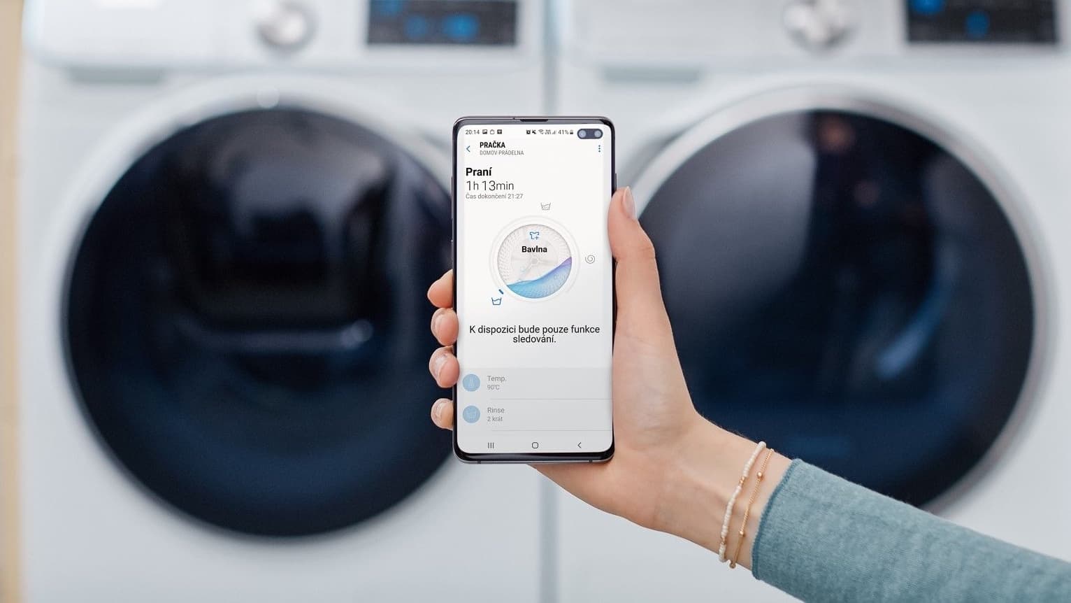 Chytré praní podle Samsungu