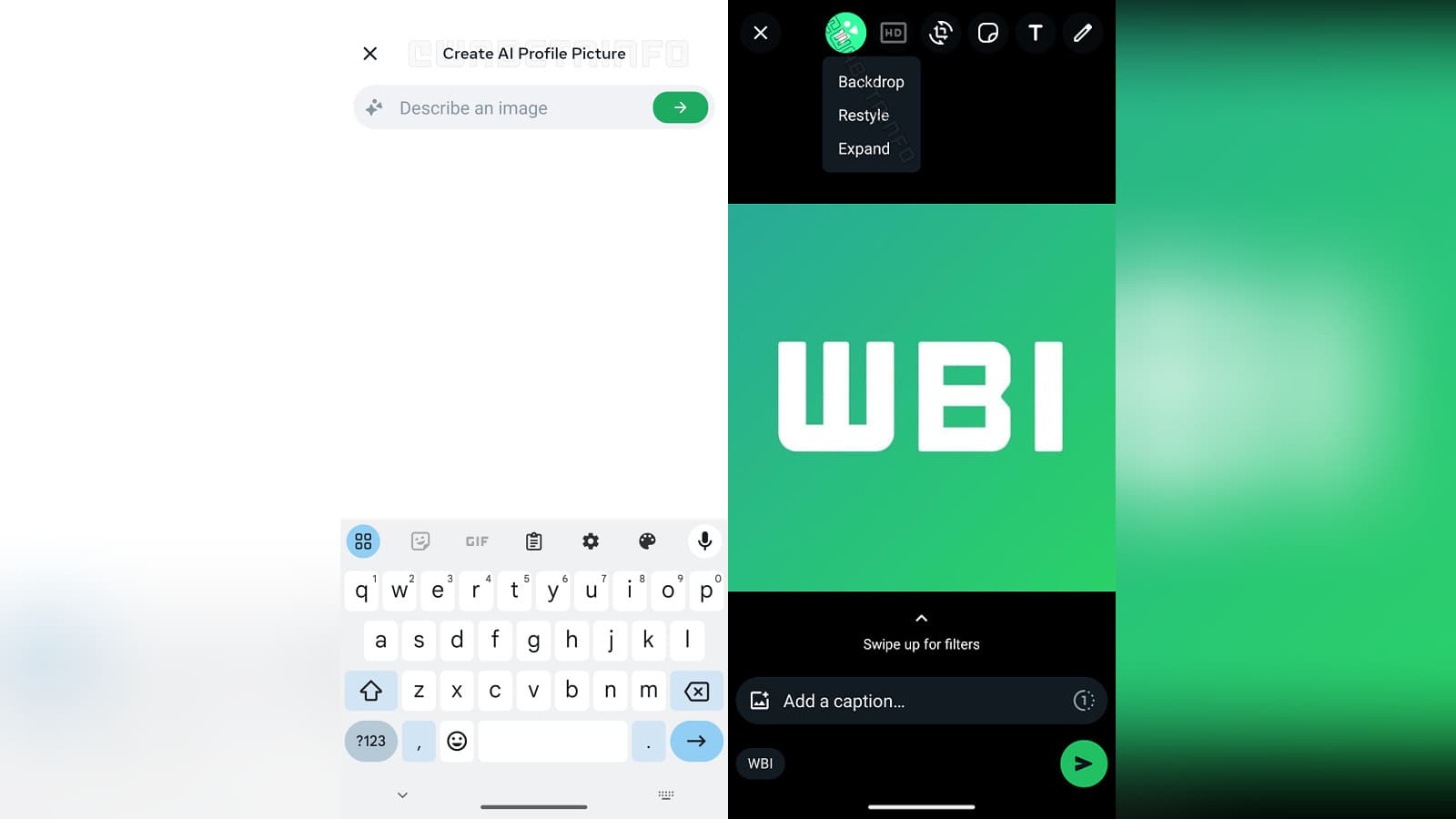 Do WhatsApp míří nové funkce založené na generování obrázků pomocí AI | foto: WABetaInfo