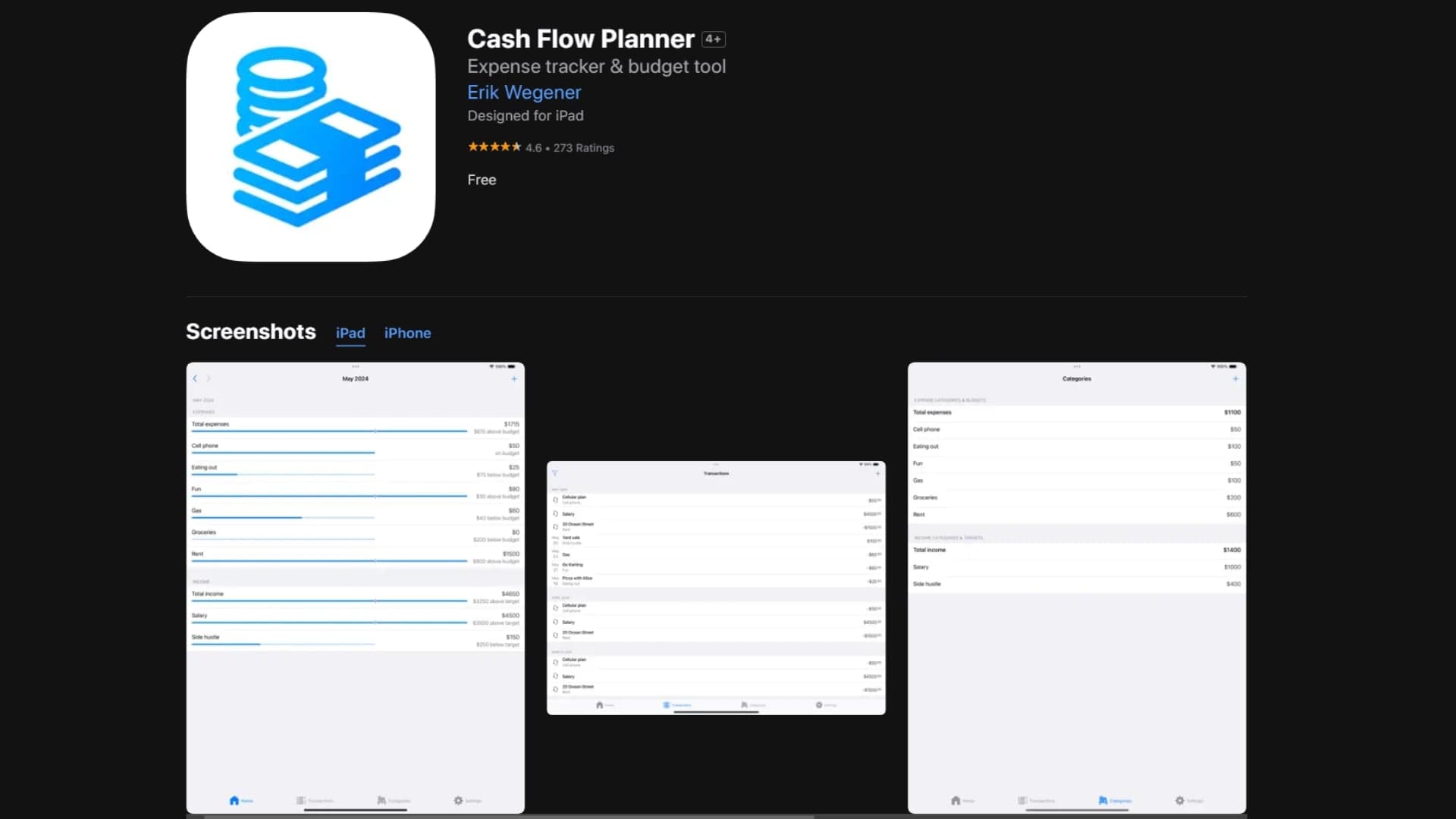 Cash Flow Planner